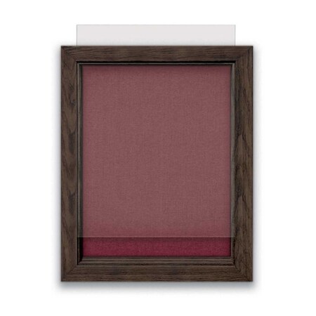 United Visual Products Indoor Enclosed Combo Board, 72"x36", Gold Frame/Black & Blue Spruce UVCB7236G-BLACK-BLSPRU